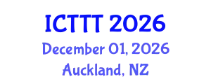 International Conference on Telecare, Telehealth and Telemedicine (ICTTT) December 01, 2026 - Auckland, New Zealand