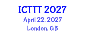 International Conference on Telecare, Telehealth and Telemedicine (ICTTT) April 22, 2027 - London, United Kingdom