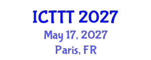 International Conference on Telecare, Telehealth and Telemedicine (ICTTT) May 17, 2027 - Paris, France