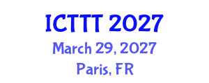 International Conference on Telecare, Telehealth and Telemedicine (ICTTT) March 29, 2027 - Paris, France