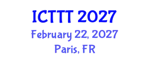 International Conference on Telecare, Telehealth and Telemedicine (ICTTT) February 22, 2027 - Paris, France