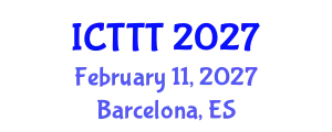 International Conference on Telecare, Telehealth and Telemedicine (ICTTT) February 11, 2027 - Barcelona, Spain