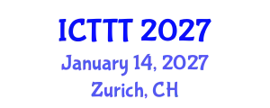 International Conference on Telecare, Telehealth and Telemedicine (ICTTT) January 14, 2027 - Zurich, Switzerland
