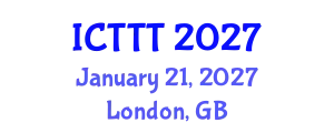 International Conference on Telecare, Telehealth and Telemedicine (ICTTT) January 21, 2027 - London, United Kingdom