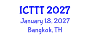 International Conference on Telecare, Telehealth and Telemedicine (ICTTT) January 18, 2027 - Bangkok, Thailand