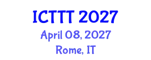 International Conference on Telecare, Telehealth and Telemedicine (ICTTT) April 08, 2027 - Rome, Italy