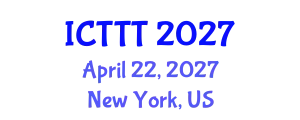 International Conference on Telecare, Telehealth and Telemedicine (ICTTT) April 22, 2027 - New York, United States