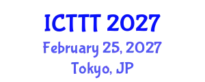 International Conference on Telecare, Telehealth and Telemedicine (ICTTT) February 25, 2027 - Tokyo, Japan