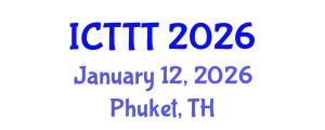 International Conference on Telecare, Telehealth and Telemedicine (ICTTT) January 12, 2026 - Phuket, Thailand