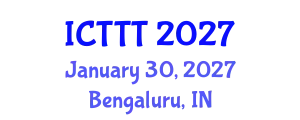 International Conference on Telecare, Telehealth and Telemedicine (ICTTT) January 30, 2027 - Bengaluru, India