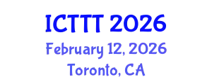 International Conference on Telecare, Telehealth and Telemedicine (ICTTT) February 12, 2026 - Toronto, Canada