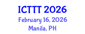 International Conference on Telecare, Telehealth and Telemedicine (ICTTT) February 16, 2026 - Manila, Philippines
