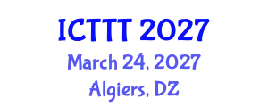 International Conference on Telecare, Telehealth and Telemedicine (ICTTT) March 24, 2027 - Algiers, Algeria
