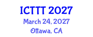 International Conference on Telecare, Telehealth and Telemedicine (ICTTT) March 24, 2027 - Ottawa, Canada