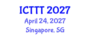 International Conference on Telecare, Telehealth and Telemedicine (ICTTT) April 24, 2027 - Singapore, Singapore