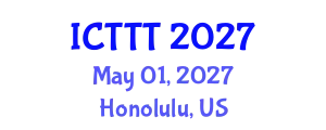 International Conference on Telecare, Telehealth and Telemedicine (ICTTT) May 01, 2027 - Honolulu, United States