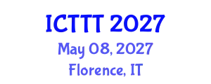 International Conference on Telecare, Telehealth and Telemedicine (ICTTT) May 08, 2027 - Florence, Italy