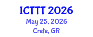 International Conference on Telecare, Telehealth and Telemedicine (ICTTT) May 25, 2026 - Crete, Greece