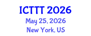 International Conference on Telecare, Telehealth and Telemedicine (ICTTT) May 25, 2026 - New York, United States