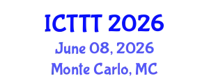 International Conference on Telecare, Telehealth and Telemedicine (ICTTT) June 08, 2026 - Monte Carlo, Monaco
