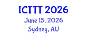 International Conference on Telecare, Telehealth and Telemedicine (ICTTT) June 15, 2026 - Sydney, Australia
