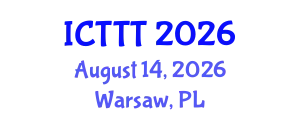 International Conference on Telecare, Telehealth and Telemedicine (ICTTT) August 14, 2026 - Warsaw, Poland