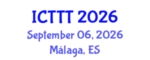 International Conference on Telecare, Telehealth and Telemedicine (ICTTT) September 06, 2026 - Málaga, Spain