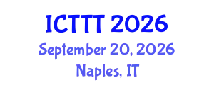 International Conference on Telecare, Telehealth and Telemedicine (ICTTT) September 20, 2026 - Naples, Italy
