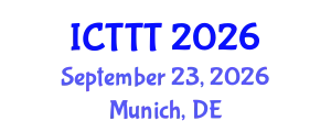 International Conference on Telecare, Telehealth and Telemedicine (ICTTT) September 23, 2026 - Munich, Germany