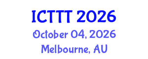 International Conference on Telecare, Telehealth and Telemedicine (ICTTT) October 04, 2026 - Melbourne, Australia
