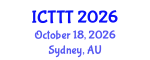 International Conference on Telecare, Telehealth and Telemedicine (ICTTT) October 18, 2026 - Sydney, Australia