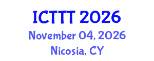 International Conference on Telecare, Telehealth and Telemedicine (ICTTT) November 04, 2026 - Nicosia, Cyprus
