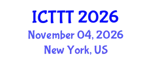 International Conference on Telecare, Telehealth and Telemedicine (ICTTT) November 04, 2026 - New York, United States
