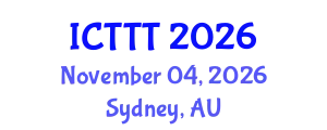 International Conference on Telecare, Telehealth and Telemedicine (ICTTT) November 04, 2026 - Sydney, Australia