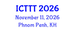 International Conference on Telecare, Telehealth and Telemedicine (ICTTT) November 11, 2026 - Phnom Penh, Cambodia