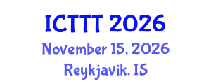 International Conference on Telecare, Telehealth and Telemedicine (ICTTT) November 15, 2026 - Reykjavik, Iceland