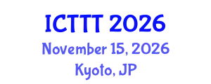 International Conference on Telecare, Telehealth and Telemedicine (ICTTT) November 15, 2026 - Kyoto, Japan