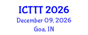 International Conference on Telecare, Telehealth and Telemedicine (ICTTT) December 09, 2026 - Goa, India