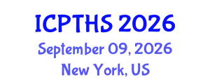 International Conference on Physical Therapy and Health Sciences (ICPTHS) September 09, 2026 - New York, United States