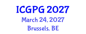 International Conference on Geomorphology and Physical Geography (ICGPG) March 24, 2027 - Brussels, Belgium