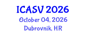 International Conference on Animal Sciences and Veterinary (ICASV) October 04, 2026 - Dubrovnik, Croatia