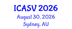 International Conference on Animal Sciences and Veterinary (ICASV) August 30, 2026 - Sydney, Australia