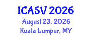 International Conference on Animal Sciences and Veterinary (ICASV) August 23, 2026 - Kuala Lumpur, Malaysia