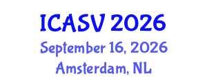 International Conference on Animal Sciences and Veterinary (ICASV) September 16, 2026 - Amsterdam, Netherlands