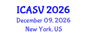 International Conference on Animal Sciences and Veterinary (ICASV) December 09, 2026 - New York, United States