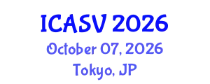 International Conference on Animal Sciences and Veterinary (ICASV) October 07, 2026 - Tokyo, Japan