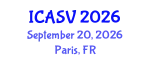 International Conference on Animal Sciences and Veterinary (ICASV) September 20, 2026 - Paris, France