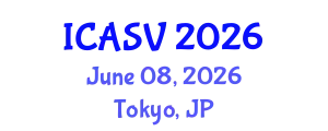 International Conference on Animal Sciences and Veterinary (ICASV) June 08, 2026 - Tokyo, Japan