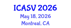 International Conference on Animal Sciences and Veterinary (ICASV) May 18, 2026 - Montreal, Canada