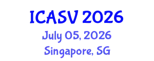 International Conference on Animal Sciences and Veterinary (ICASV) July 05, 2026 - Singapore, Singapore